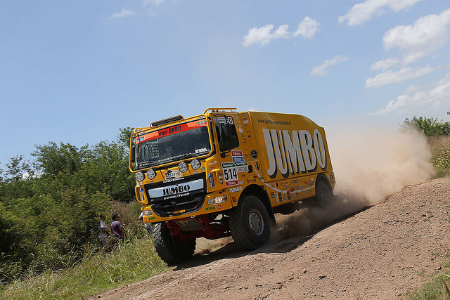 Frits van Eerd Jumbo vrachtwagen Dakar 2015